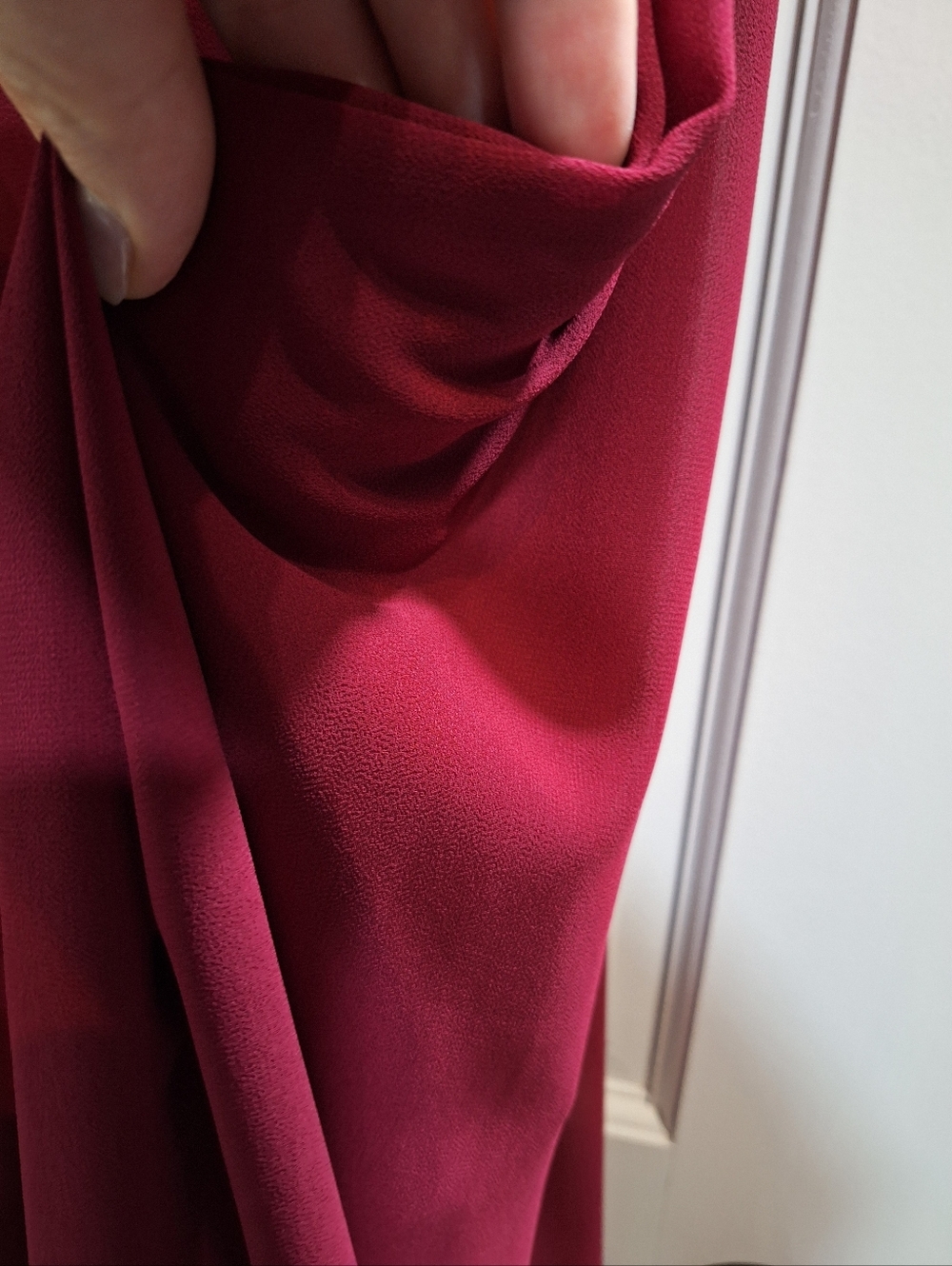 Torrid Red V-Neck Sleeveless Midi Dress - Picture 4 of 5